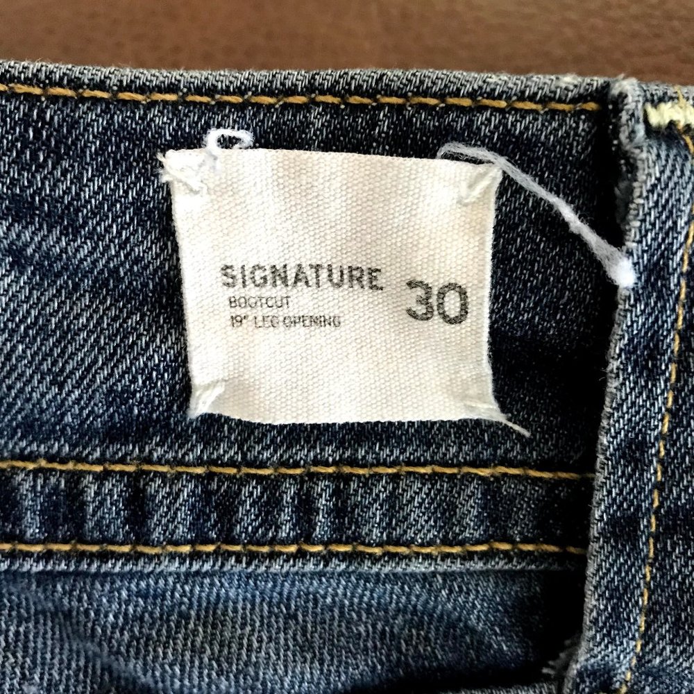 Hudson Signature Bootcut sz 30